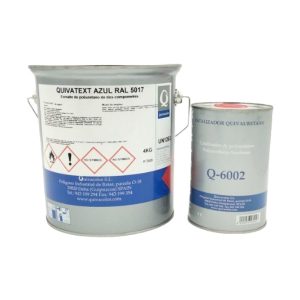 QUIVATEXT AZUL RAL 5017+ CATALIZADOR Esmalte de poliuretano de dos componentes