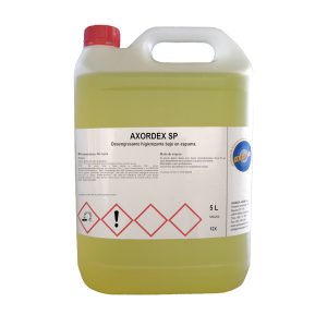 Axordex Sp: Desengrasante higienizante bajo en espuma