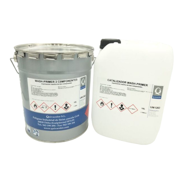 WASH PRIMER 2 COMPONENTES + CATALIZADOR - Imagen 2